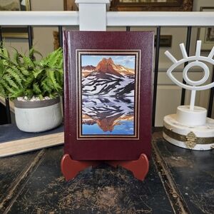 The Rockies Pilgrims of a Continent DELUXE Book | Nat Geo Mountain Reflection